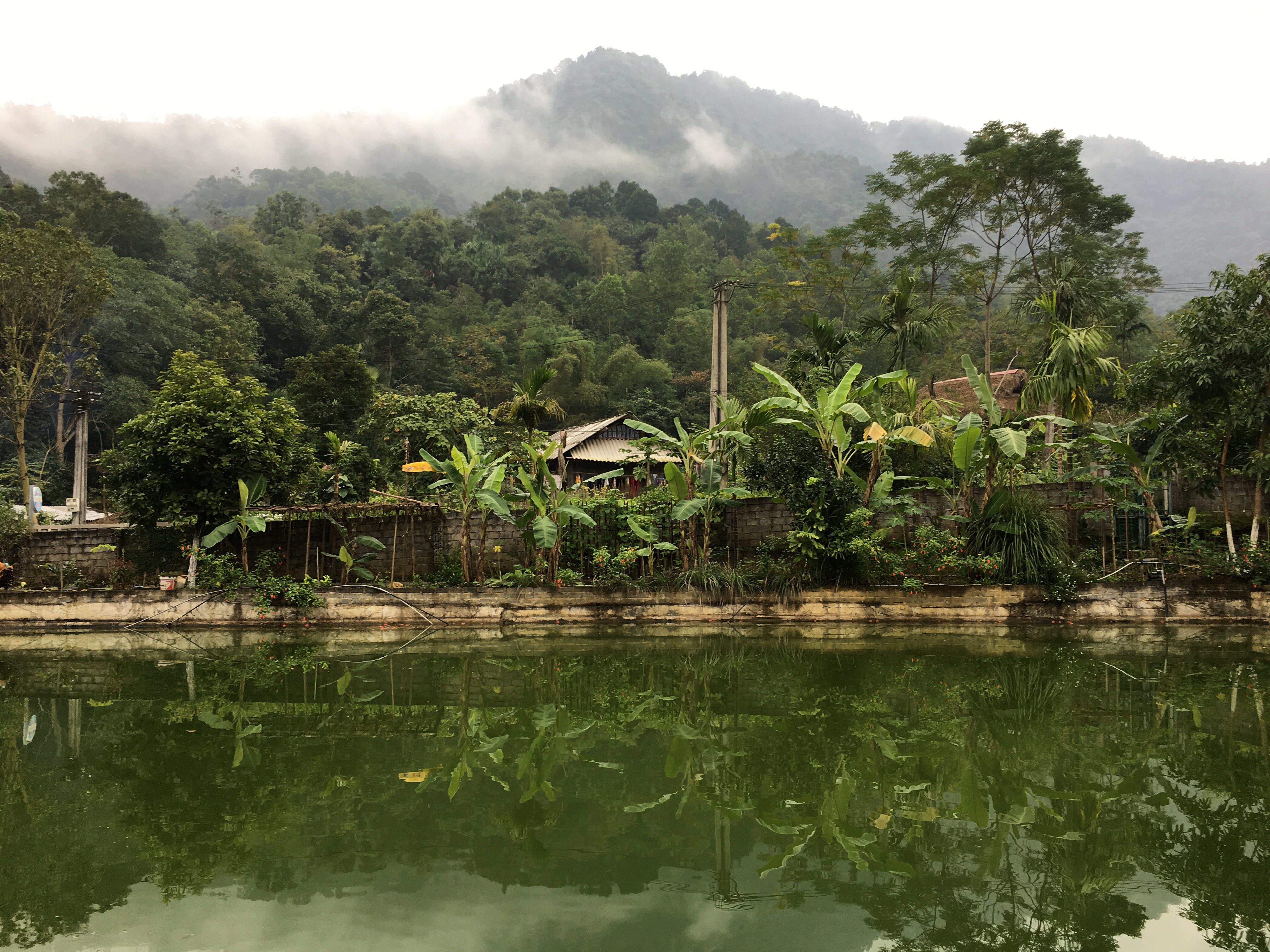 Breakfast at our Nha Nghi in Ha Giang