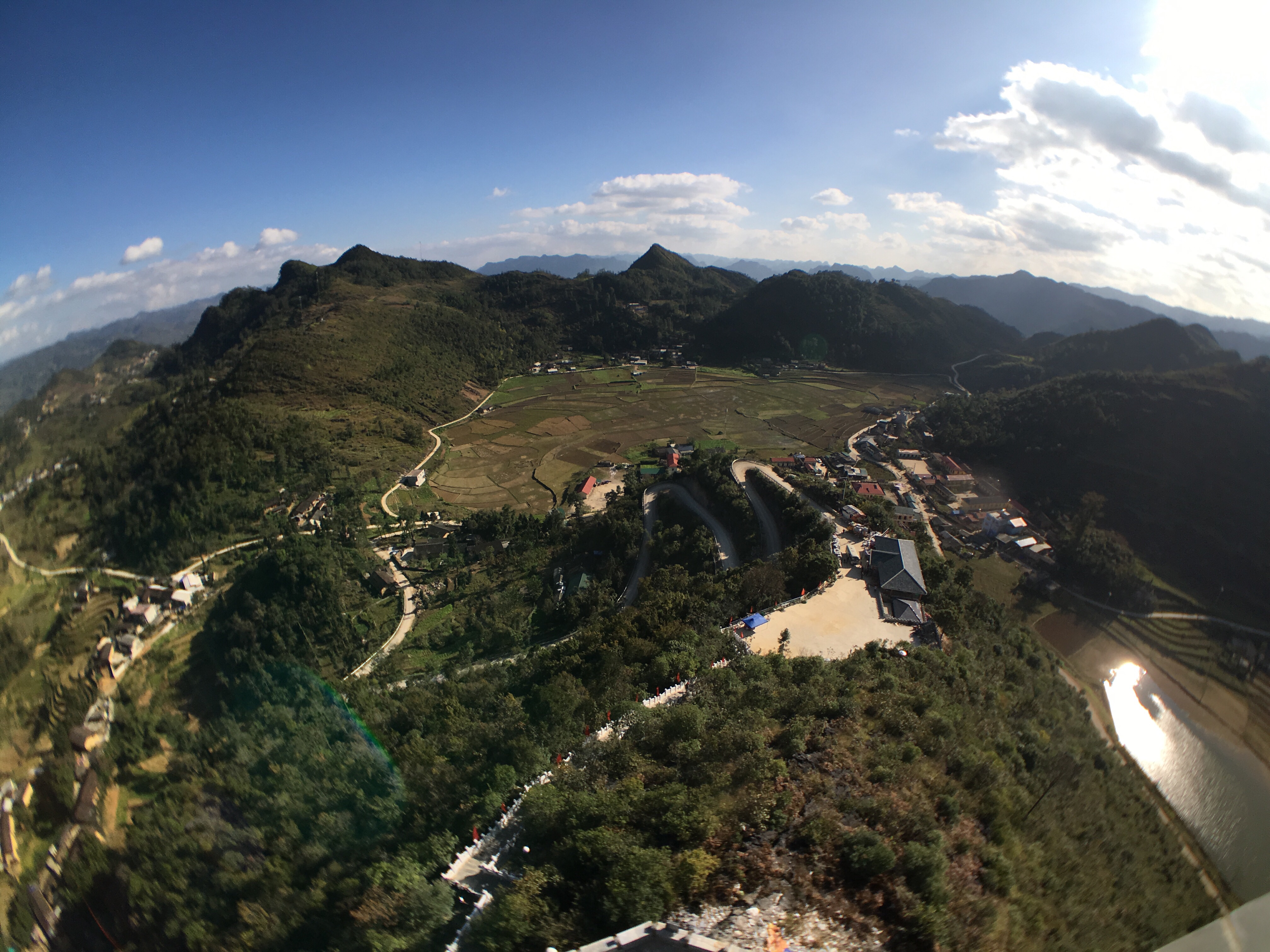 View of Vietnam from Lung Cu Flagpole