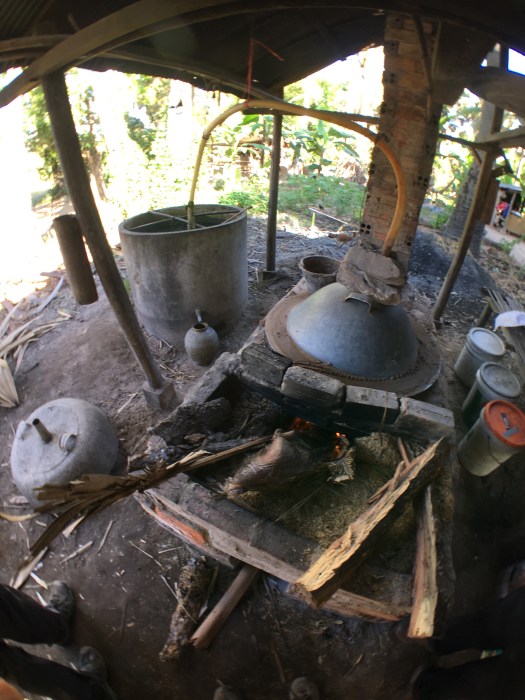 Learning how to make rice wine!