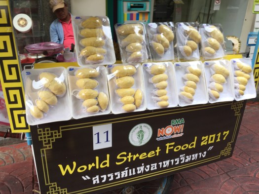 Durian. Not my favourite. 